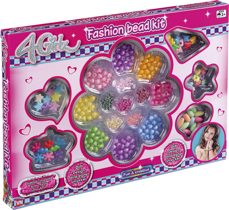 4-GIRLZ SMYKKE PERLESÆT