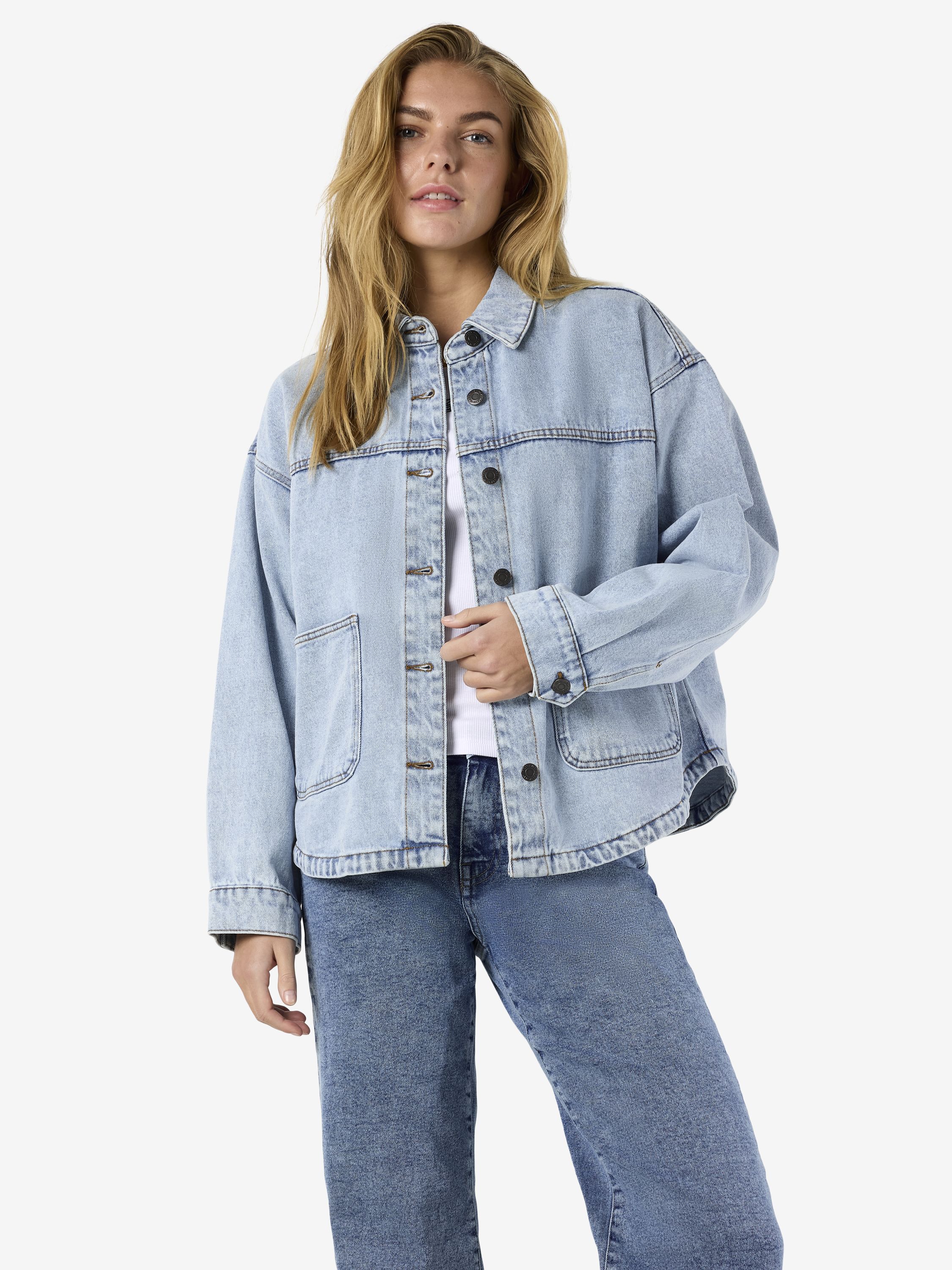 NMKETTIE L/S REG DNM JCKET NOOS VI5