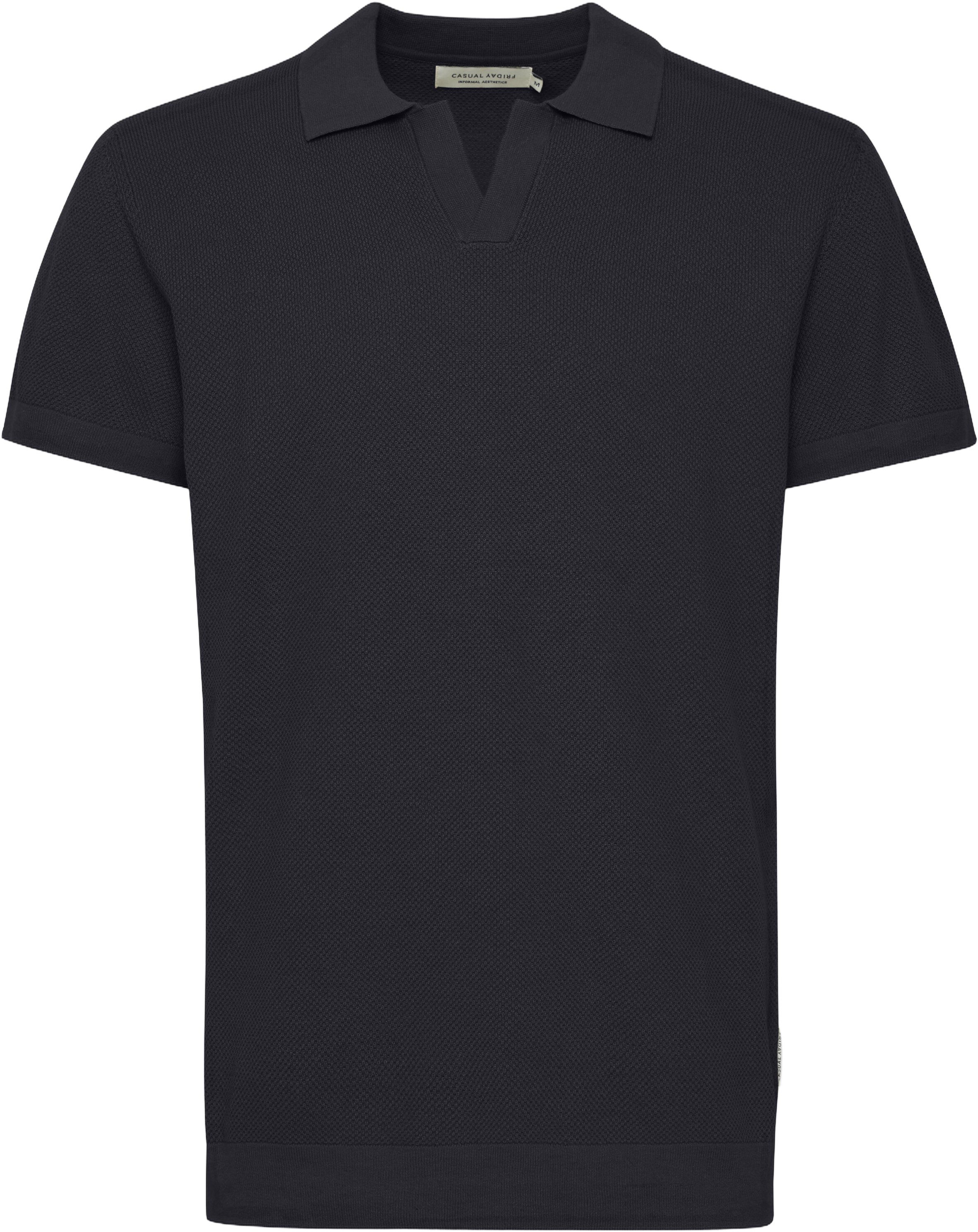CFMATEO SS structured polo knit