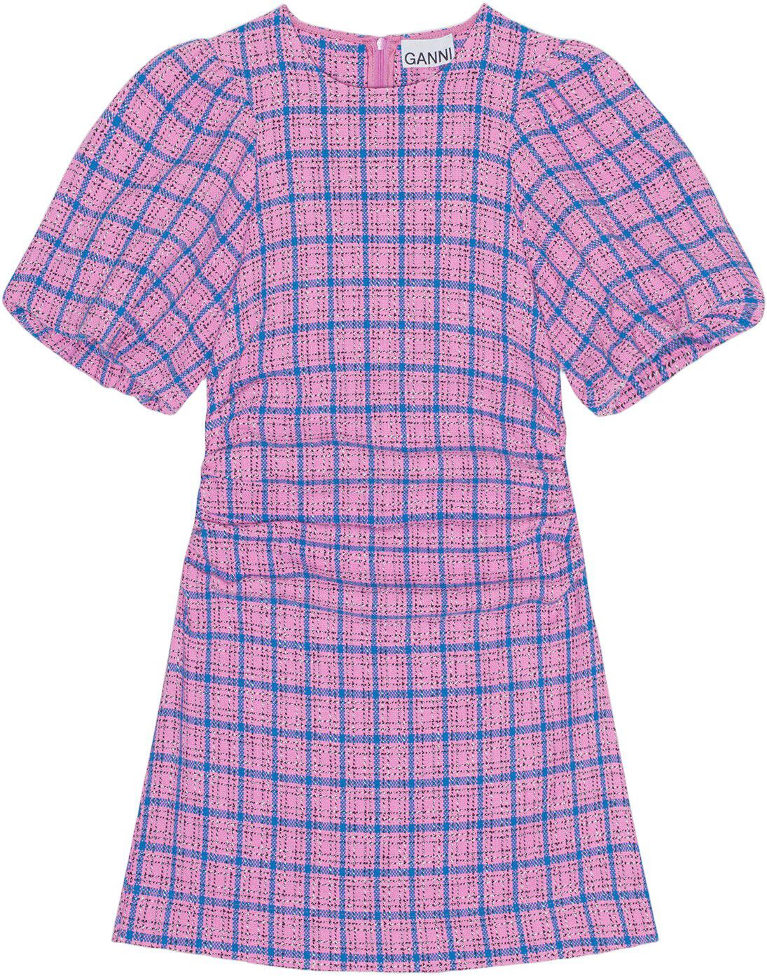 Check Suiting Mini Dress