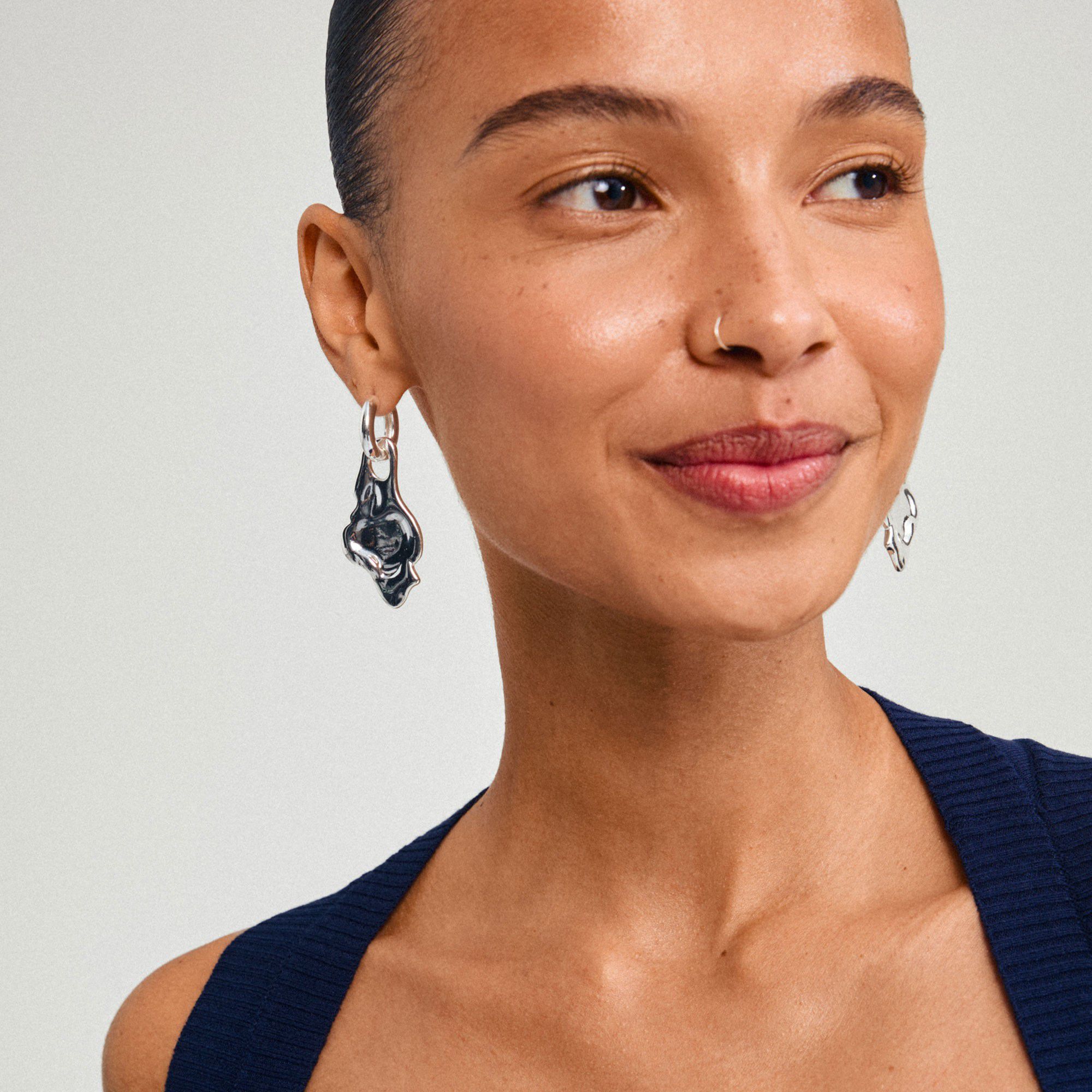 STARLIGHT earrings silver-plated