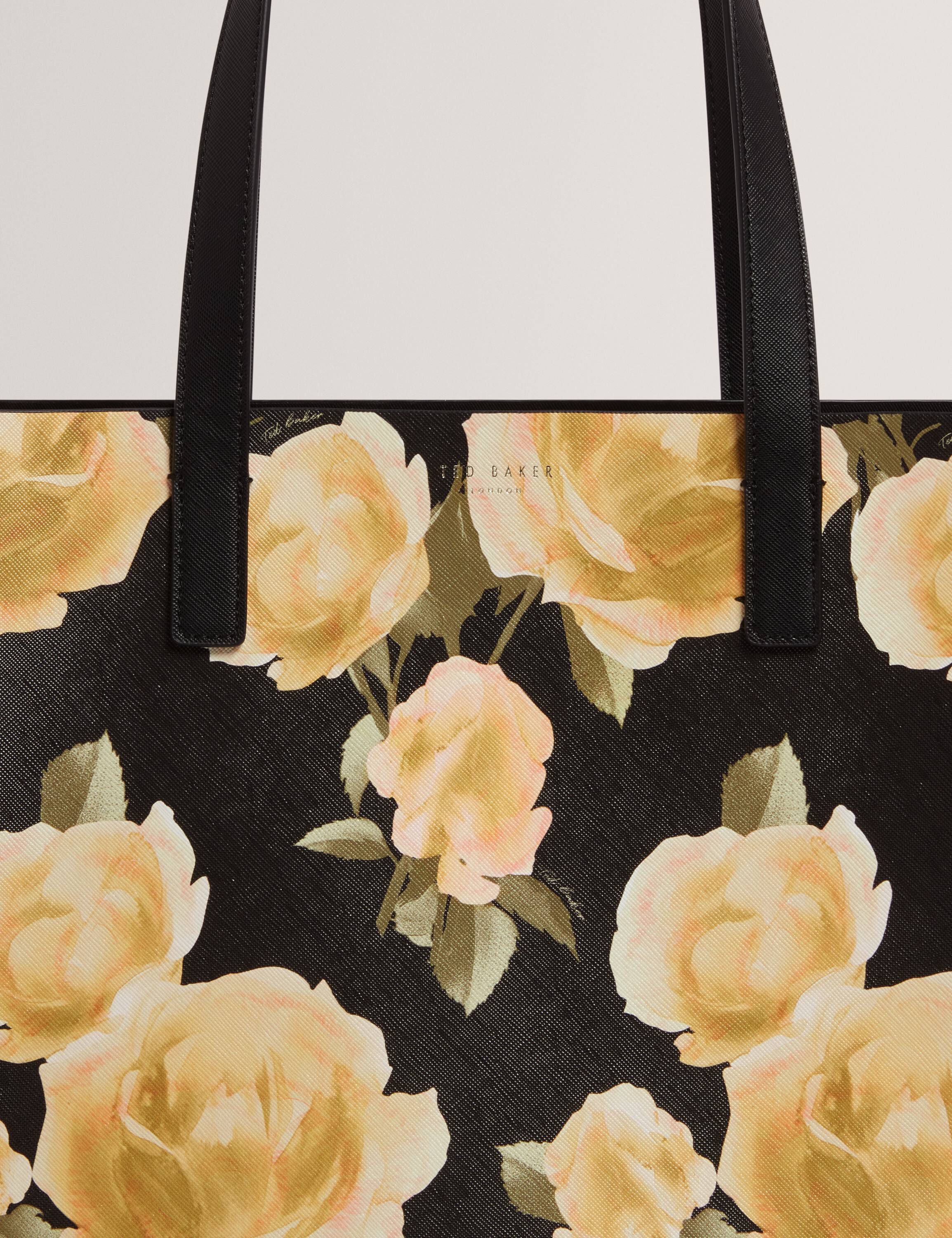 TERACON Floral Print Large Icon Bag