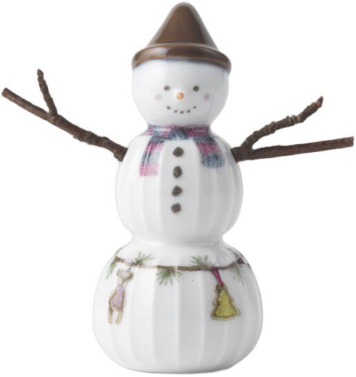 Hammersh&oslash;i Christmas Snedreng H9 hvid m. deko