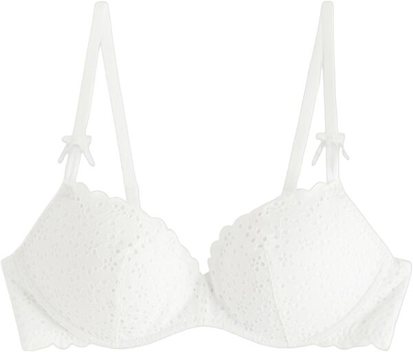 Pushup-bh med broderie anglaise