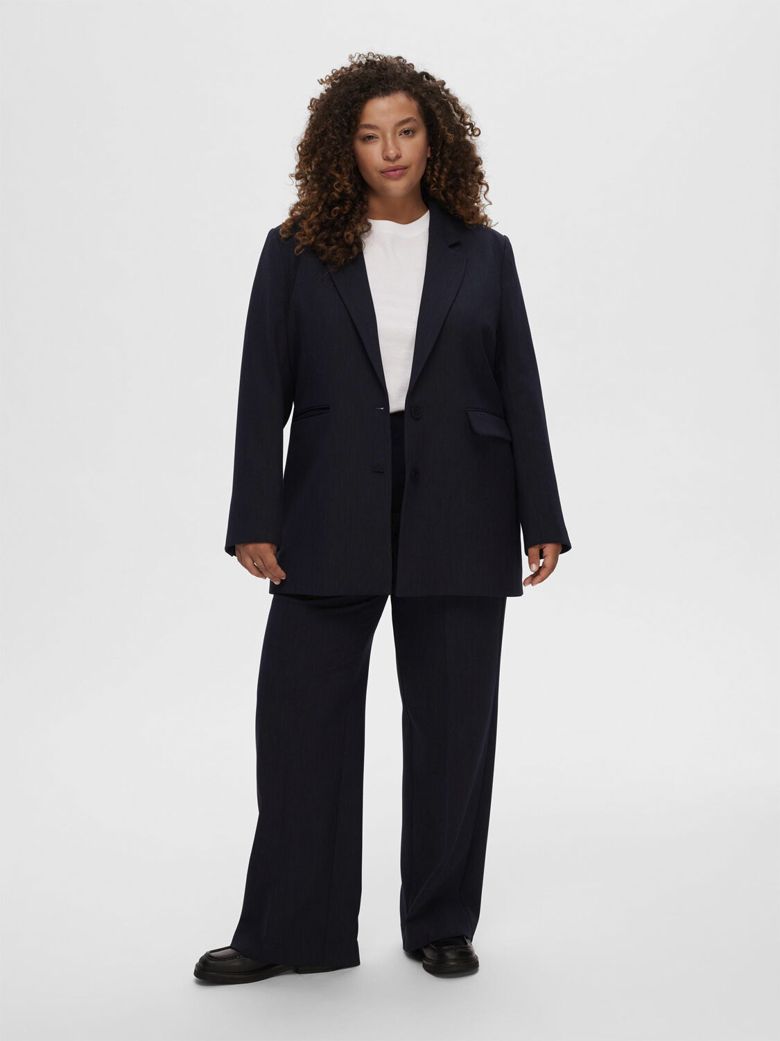 SLFRITA LS RELAXED BLAZER D SAP MEL