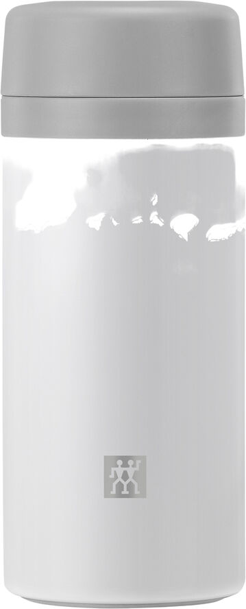 Thermo Thermoflaske 420 ml Hvid-grå