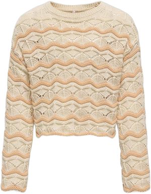 KOGDONNA LS O-NECK STRIPE STRUCTURE