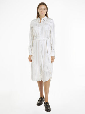 FOULARD KNEE SHIRTDRESS