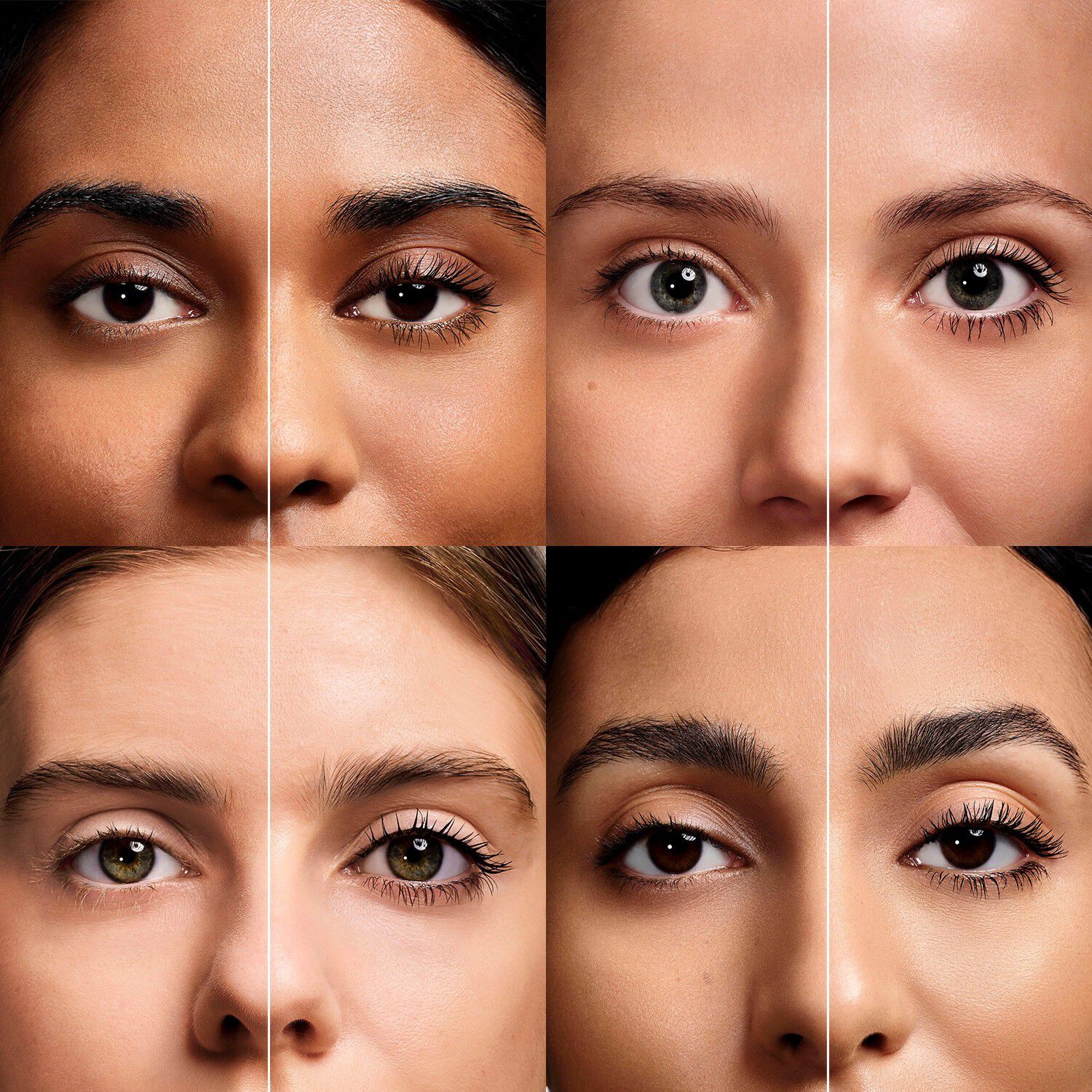 Et intenst look, lag efter lag.Allerede fra f&oslash;rste p&aring;f&oslash;ring er vipper