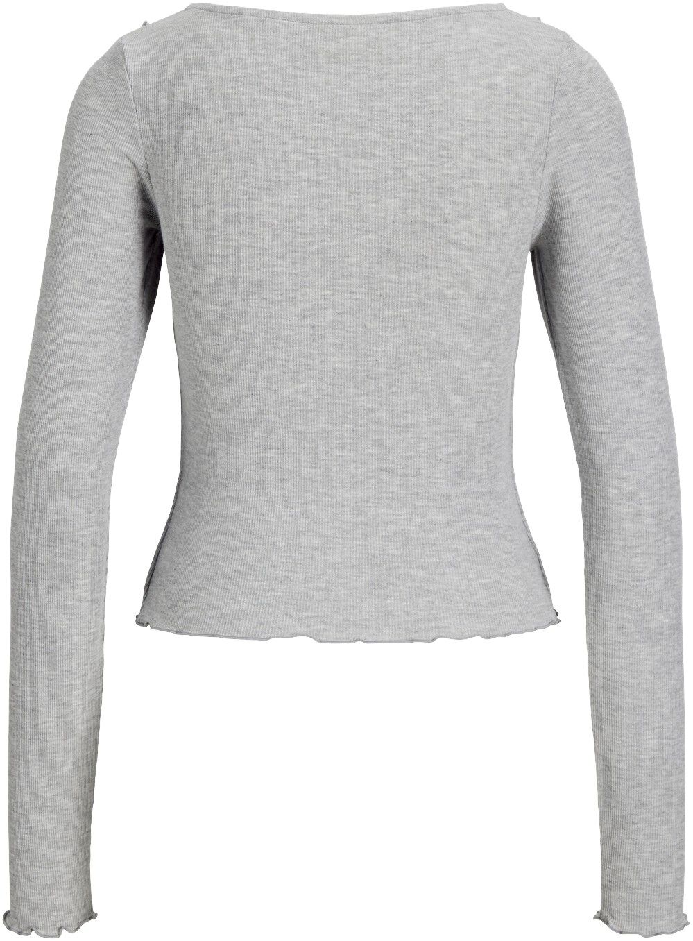 Jxuma Ls Rib Bow Top Jrs