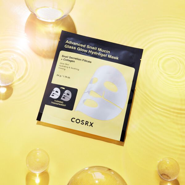 Advanced Snail Mucin Glass Glow Hydrogel Mask