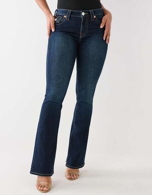 BECCA MID RISE BOOT CUT FLAP