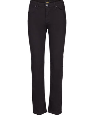 Marion straight black rinse jeans