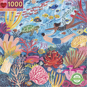 eeBoo - Puslespil 1000 brk - Koralrev