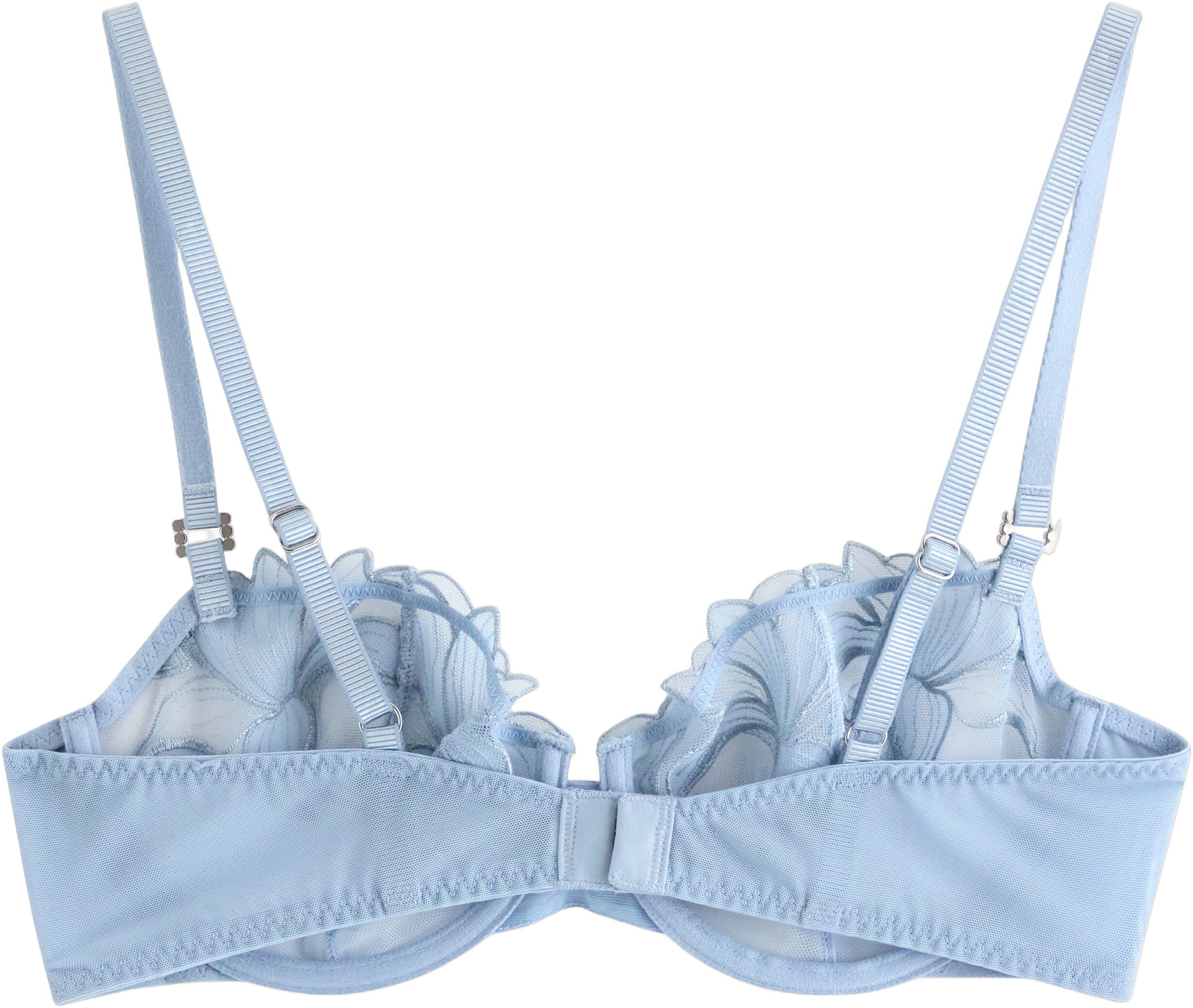 Upolstret b&oslash;jle-BH i gjennomsiktig