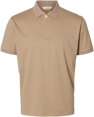 SLMFAVE ZIP SS POLO NOOS
