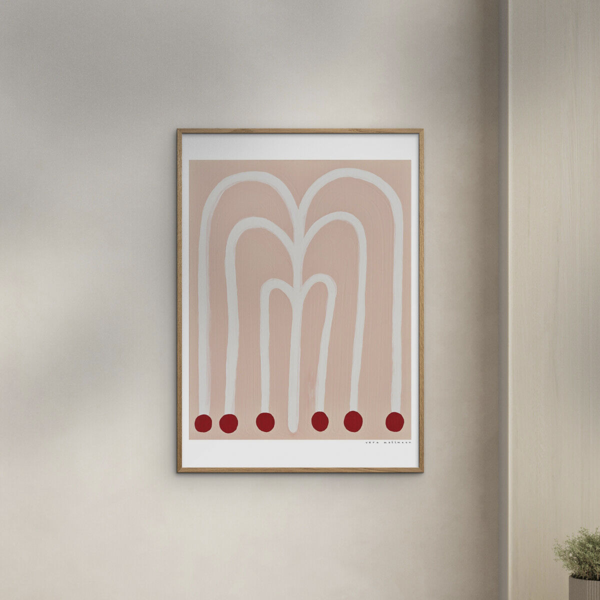 The Poster Club x Vera Mattmann - Grosse Blume