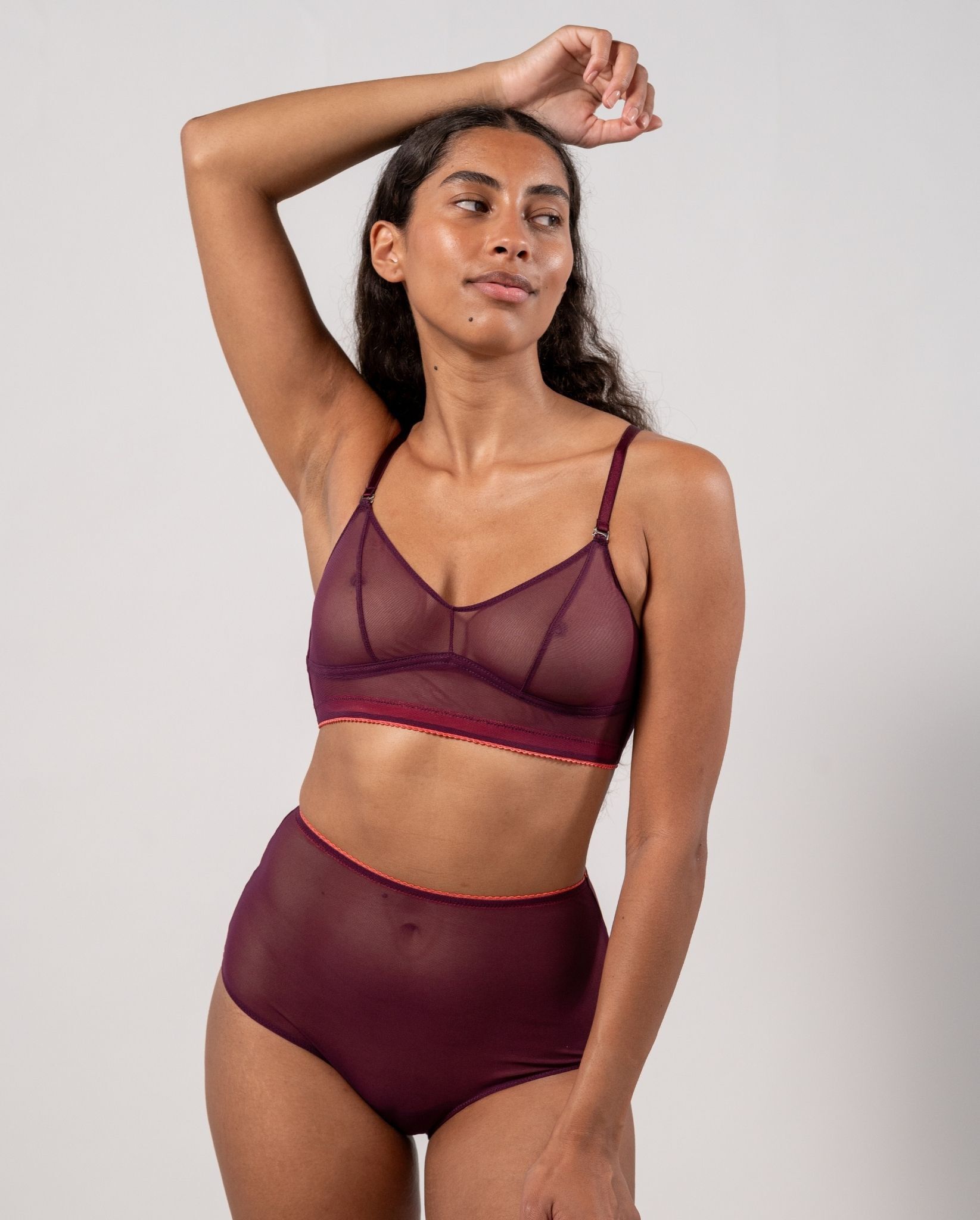 Mesh Highwaist Briefs