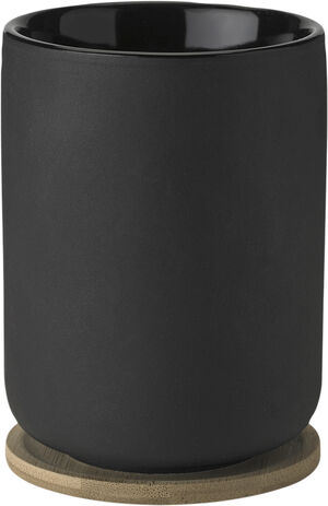 Theo termokop med coaster 0.25 l. black