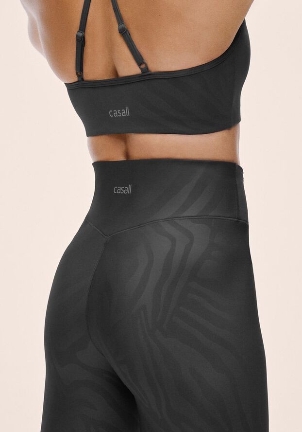 Heat Printed High Waist Tights