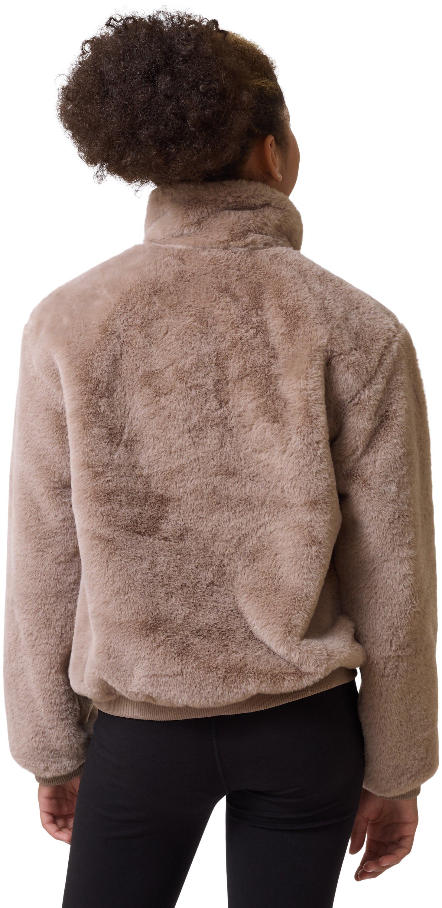 Furry Bomber Fleece Jakke
