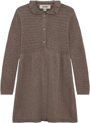 Dress LS Knit w. Wool