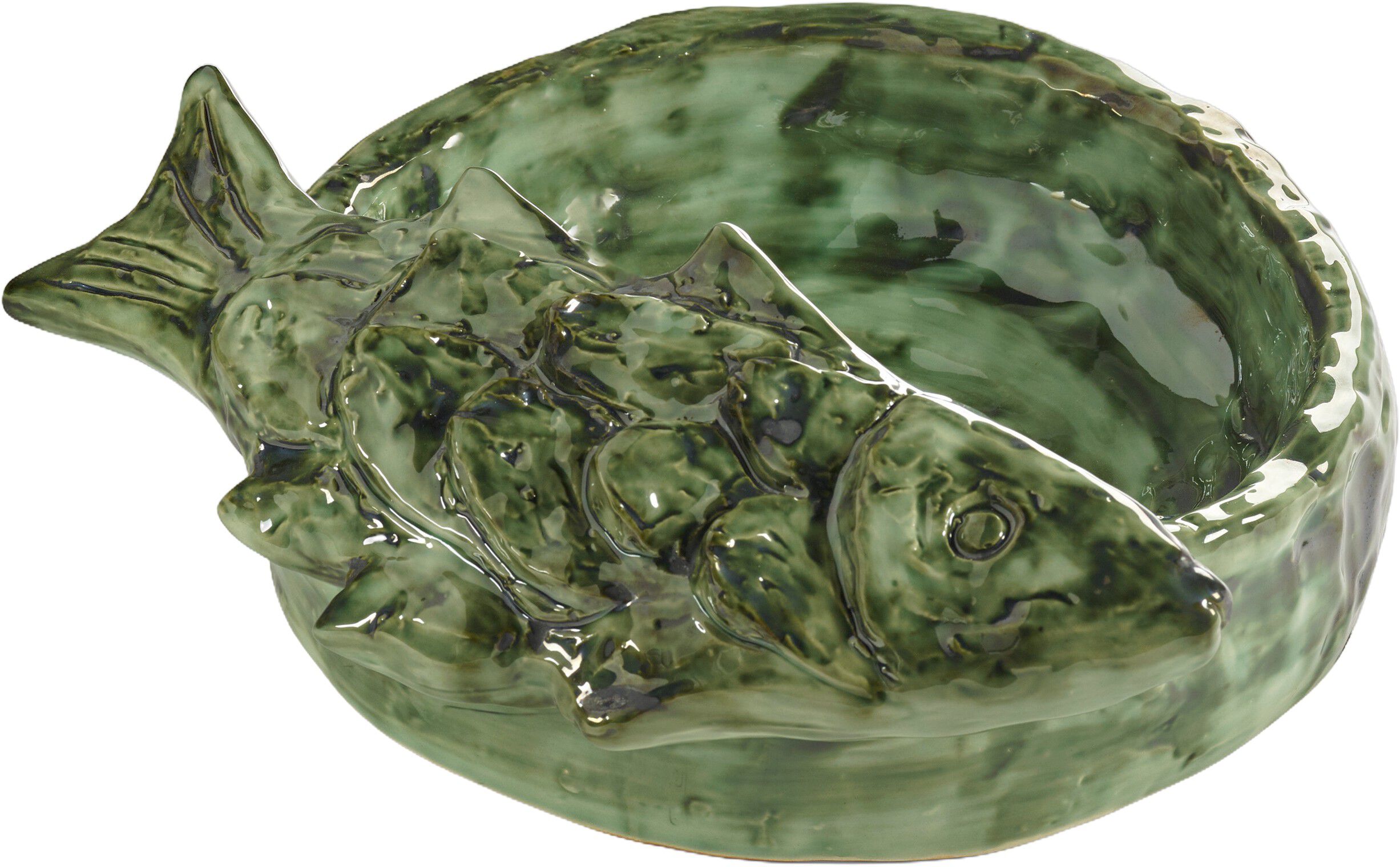 SERVING PLATE GREEN COSAS LINDAS