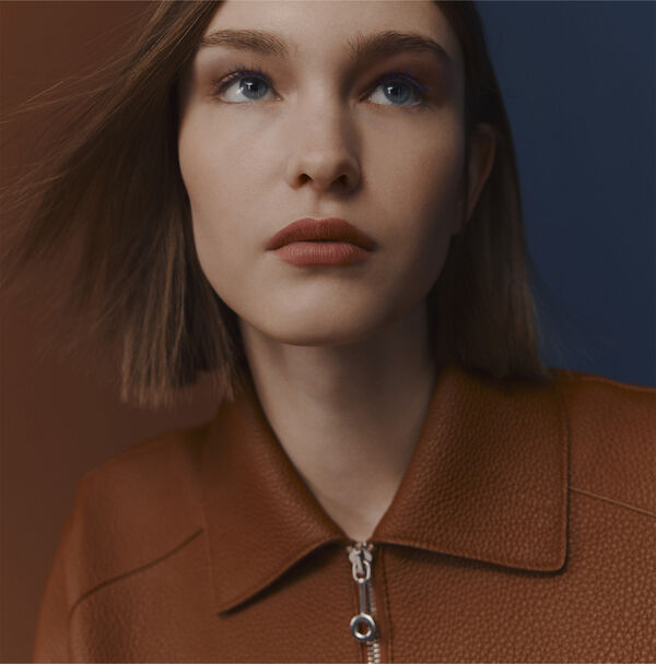 Rouge Hermes Natural Matte Lipstick, Rose Doblis