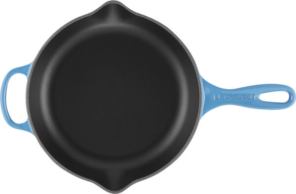 Stegepande støbejern 23 cm Azure Blue