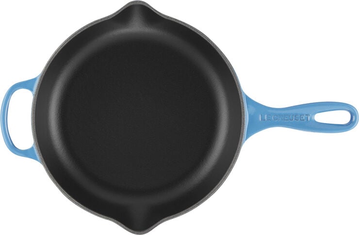 Stegepande støbejern 23 cm Azure Blue