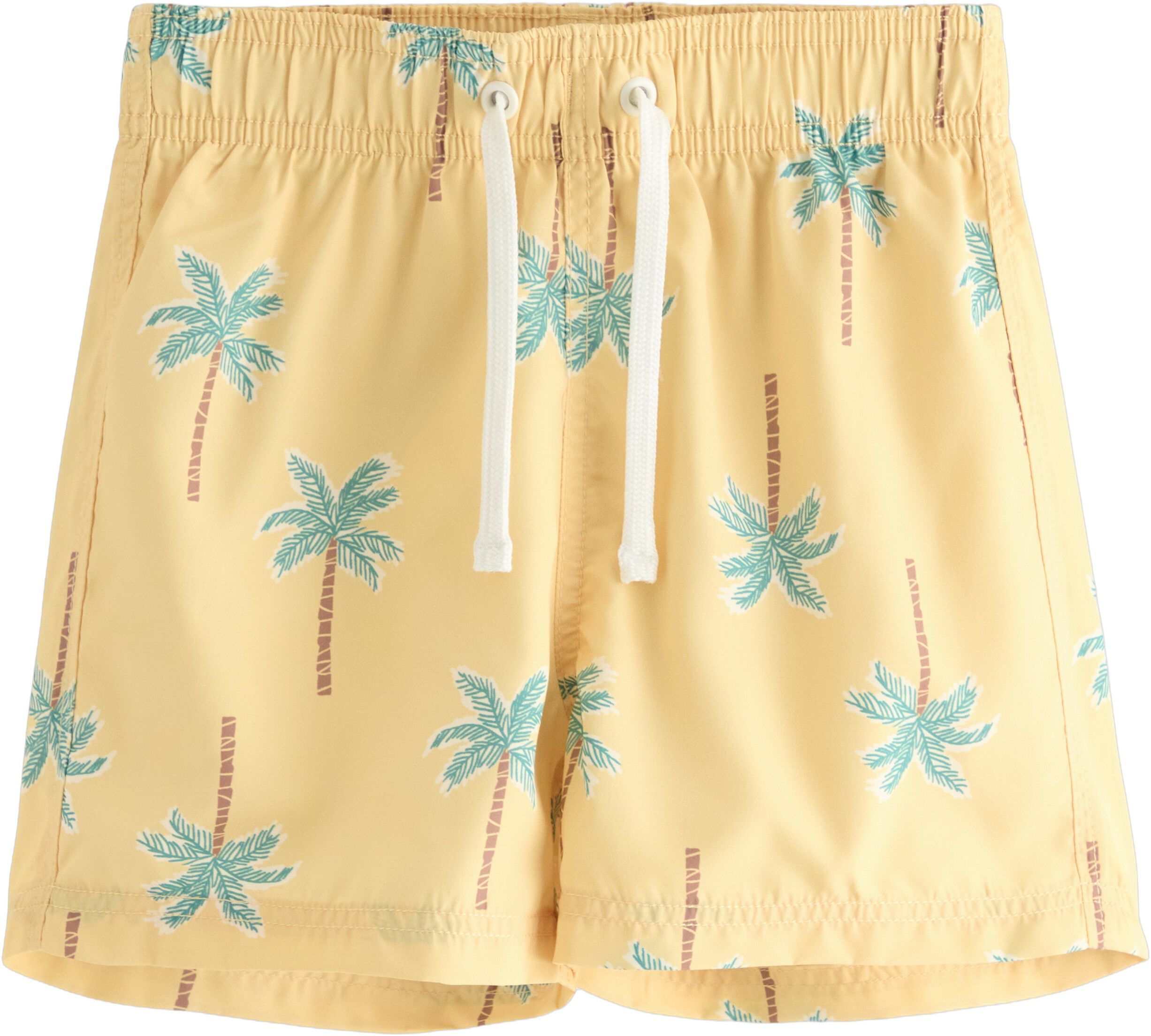 Comfy swim shorts with an adjustabl