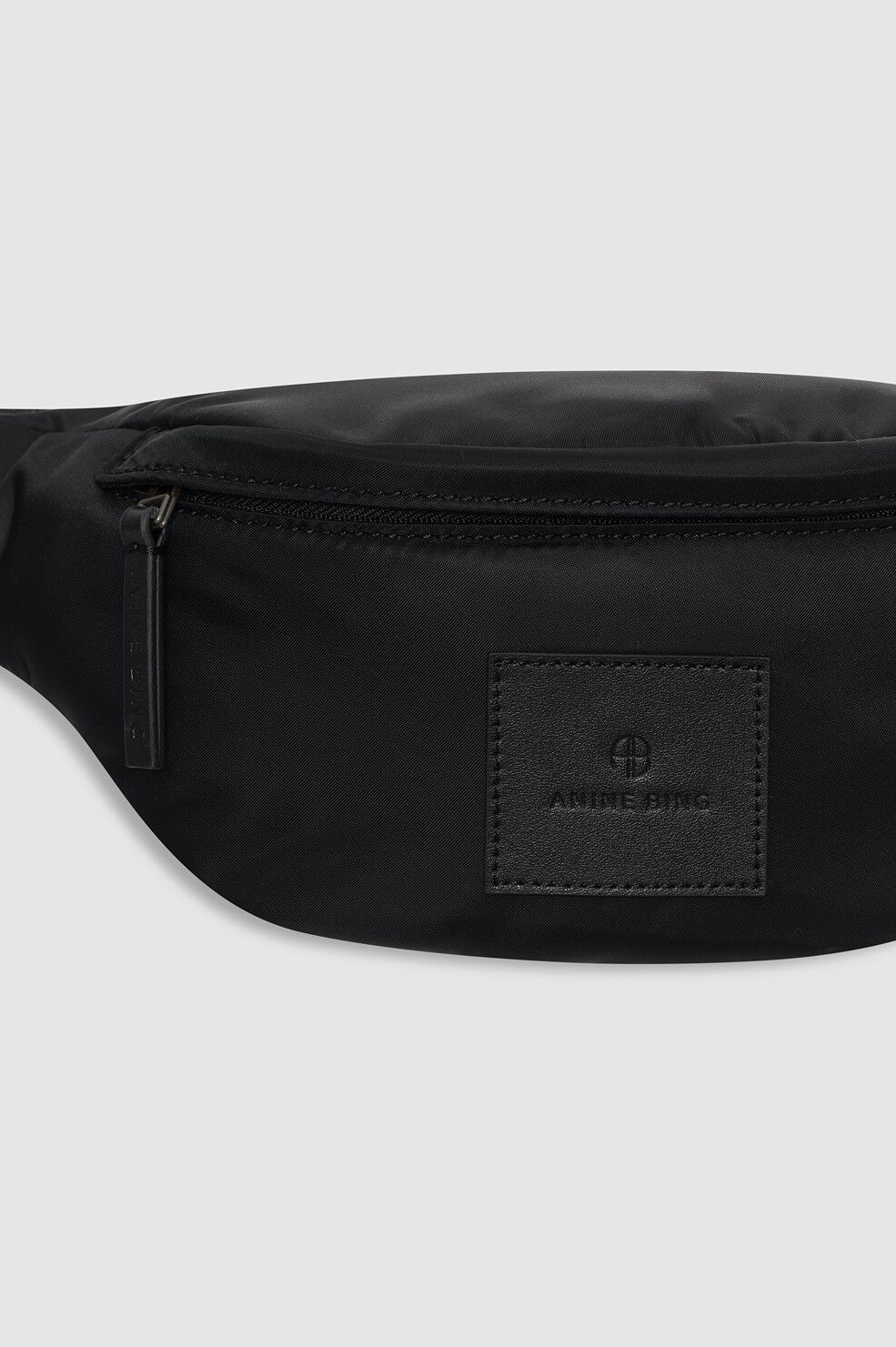 LEON SMALL WAIST BAG NYLON - BLACK