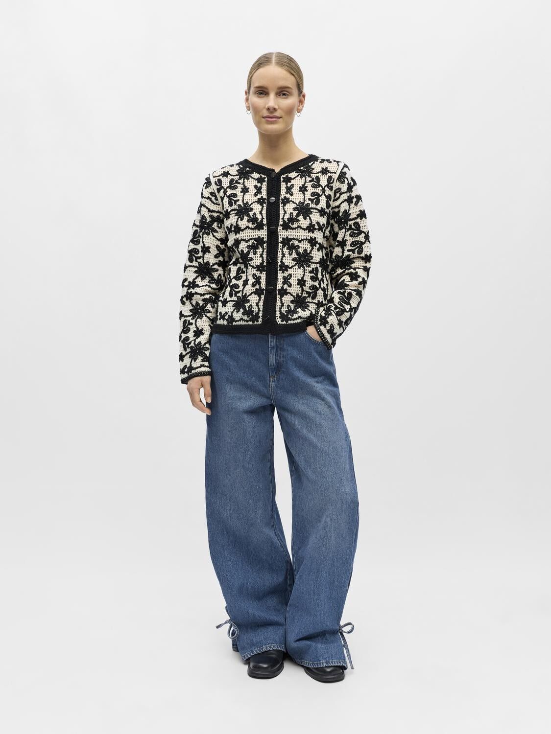 OBJCARI L/S RE CARDIGAN 143