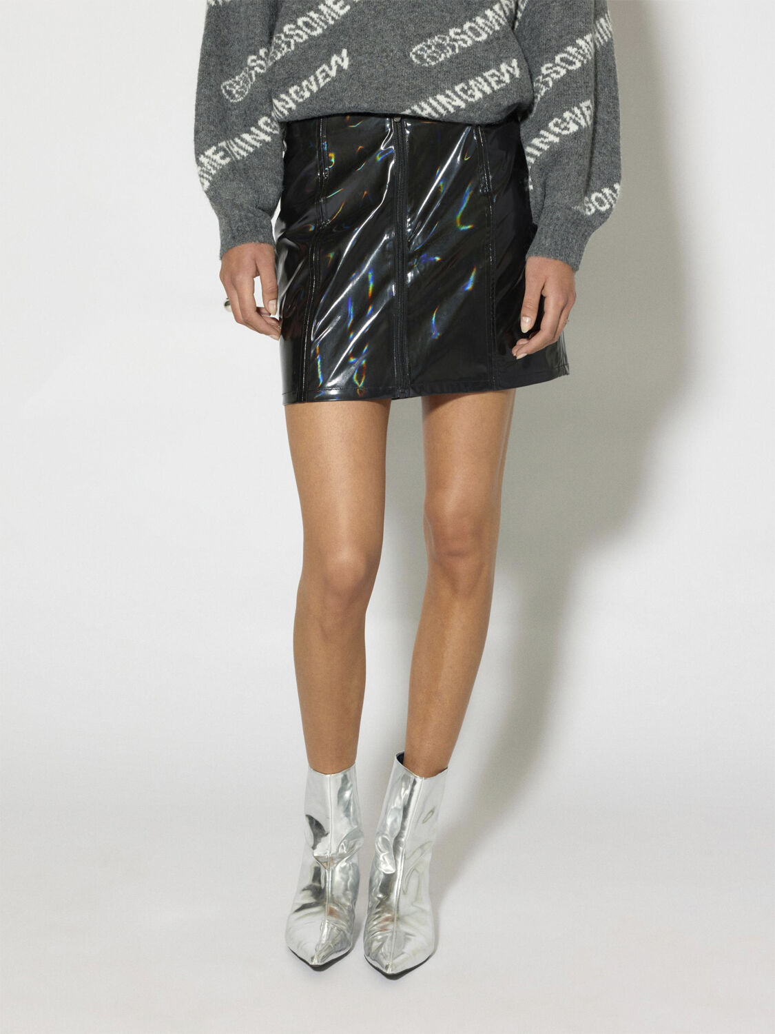 SNKIM HW TIGHT MINI SKIRT - MCH