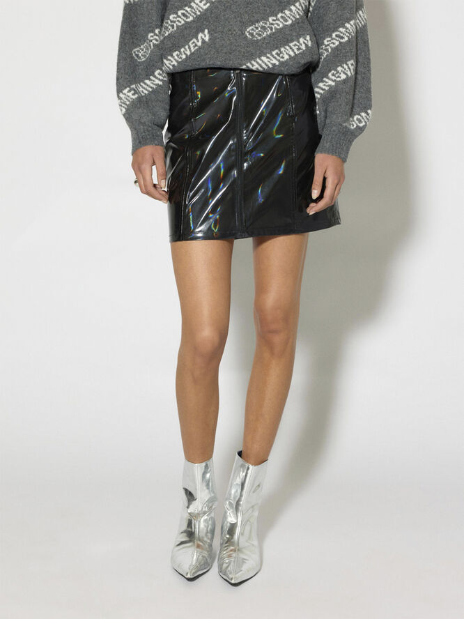 SNKIM HW TIGHT MINI SKIRT - MCH