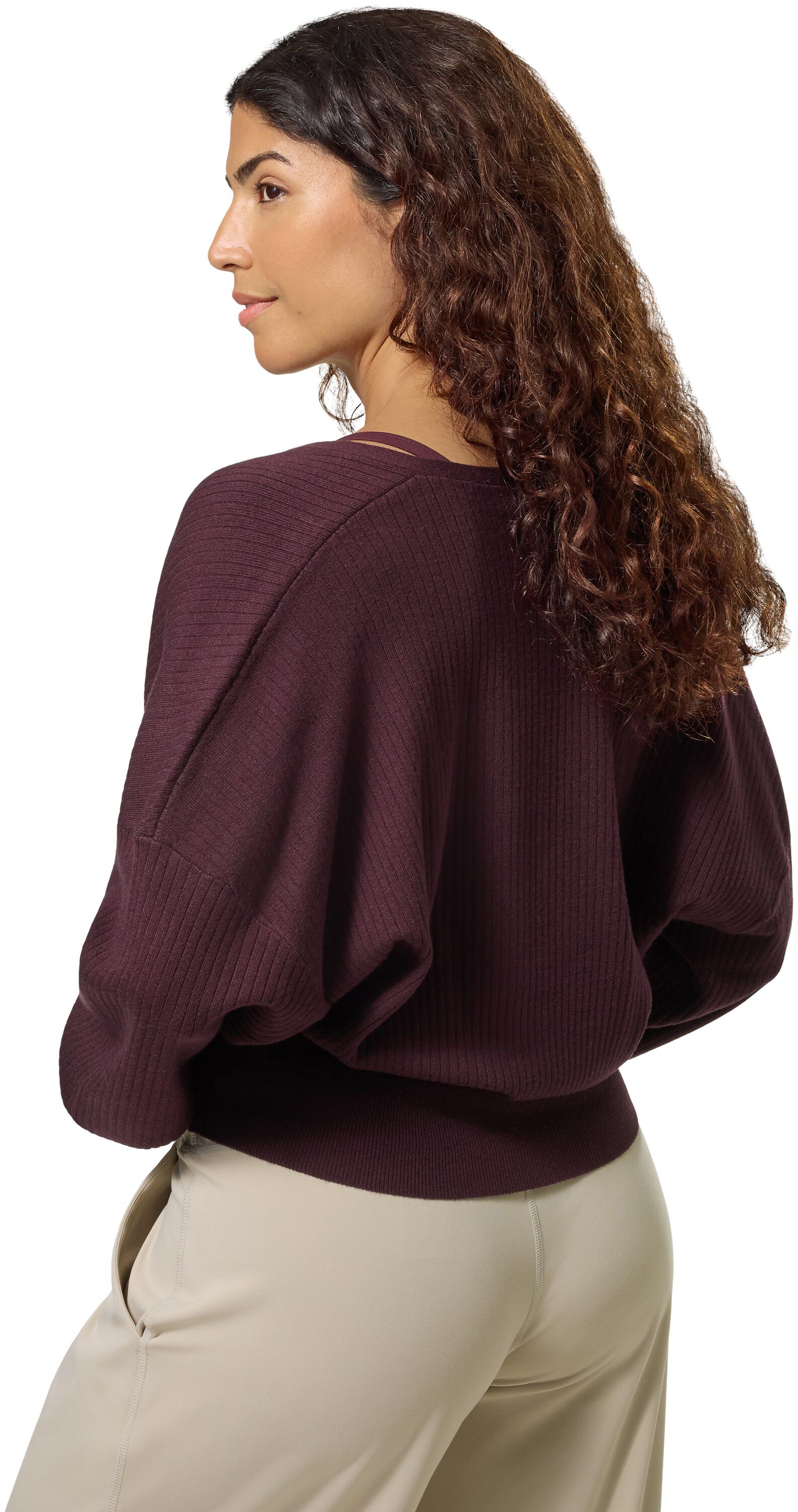ENE KNITTED W WRAP SWEATER