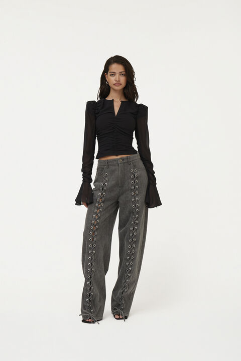 Chiffon Longsleeved Top