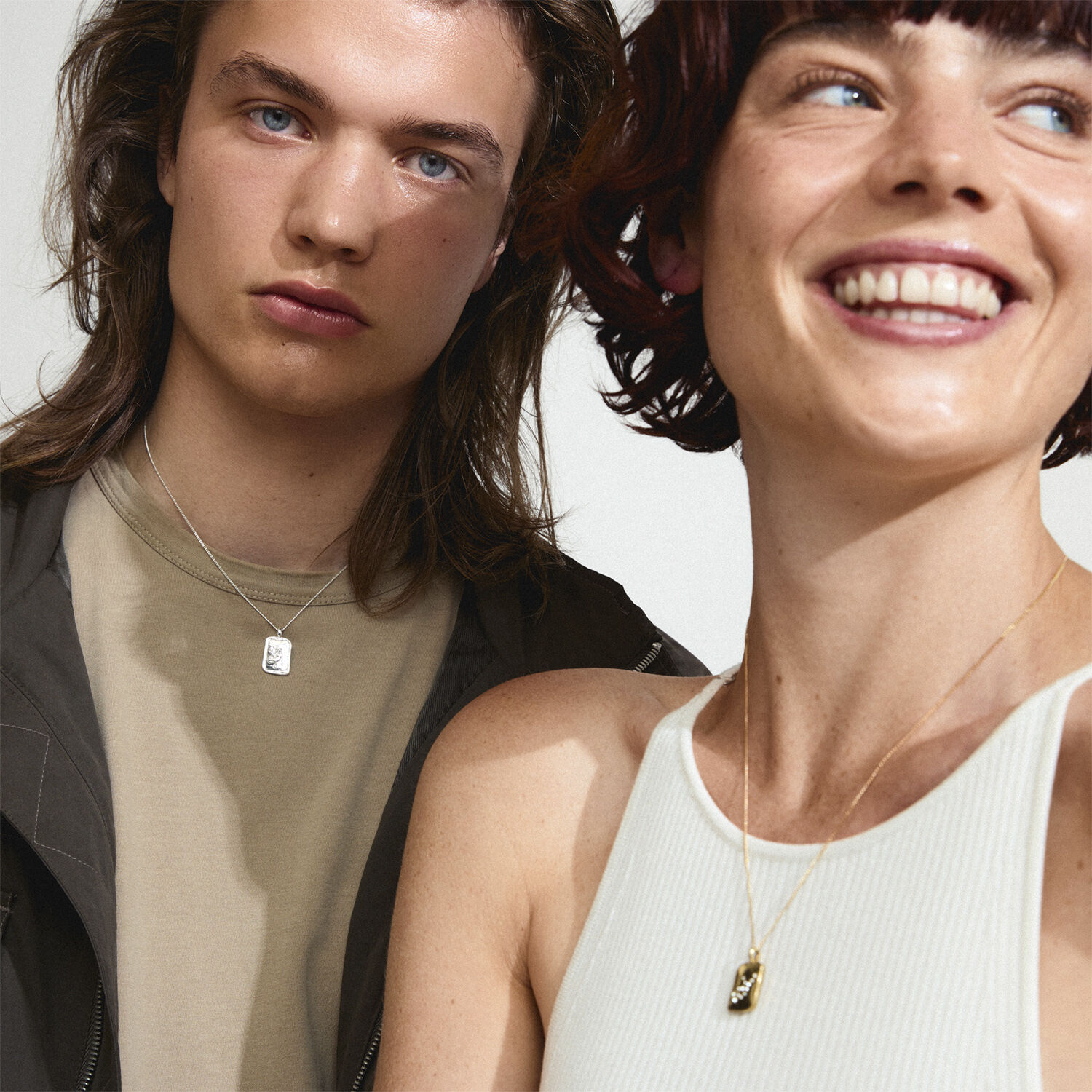 VIRGO recycled Zodiac Sign necklace, gold-plated