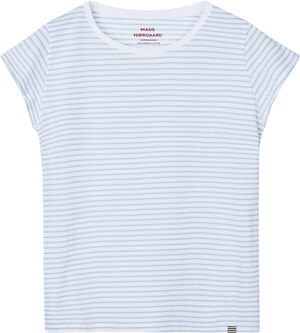Organic Jersey Stripe Teasy Tee FAV