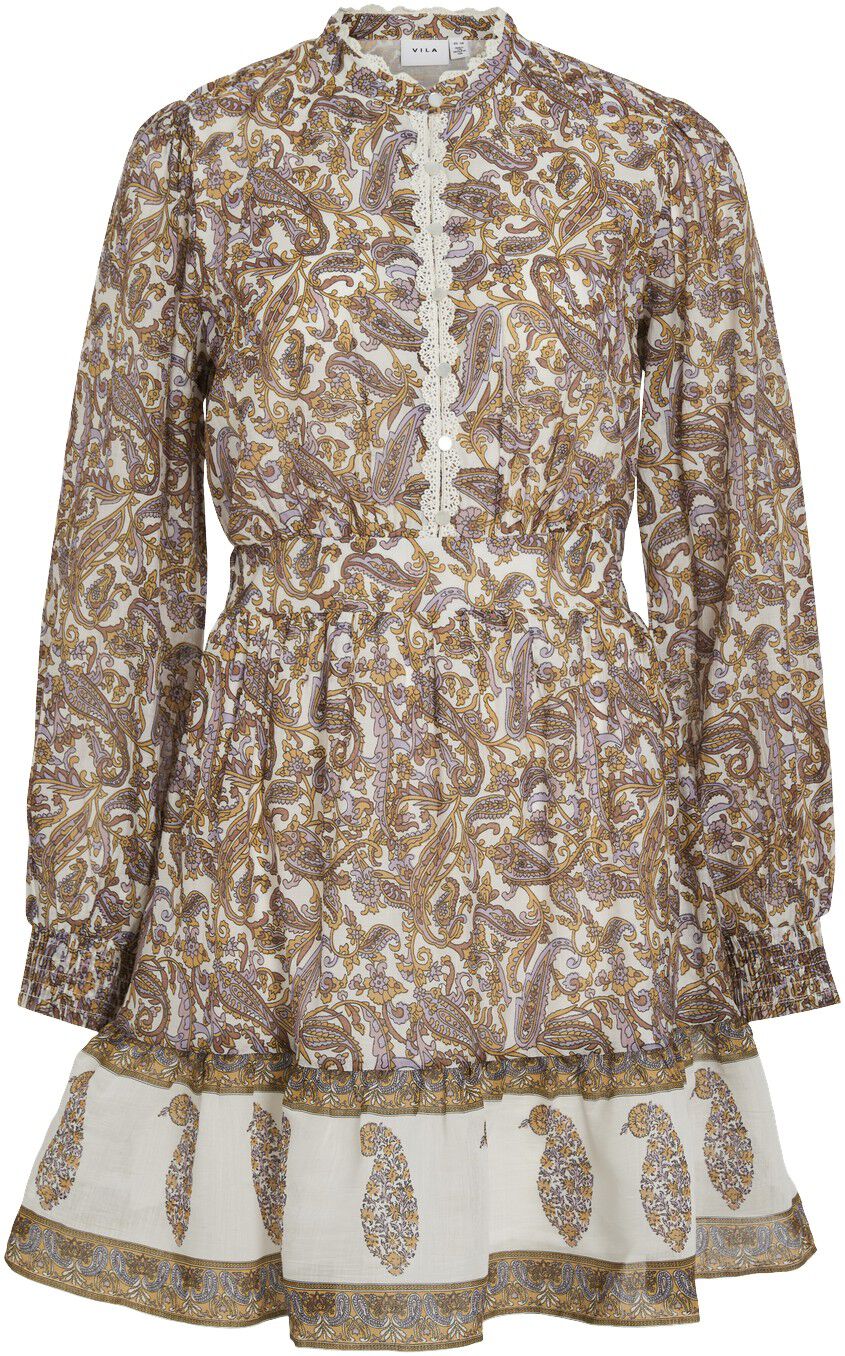 VILYRIDA O-NECK LS SHORT NEW DRESS/