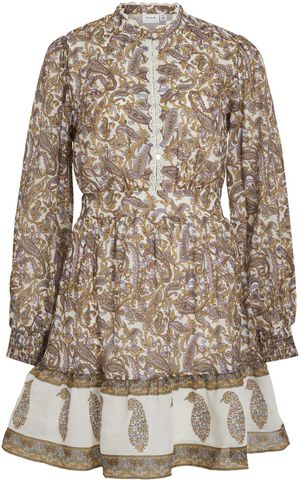 VILYRIDA O-NECK LS SHORT NEW DRESS/