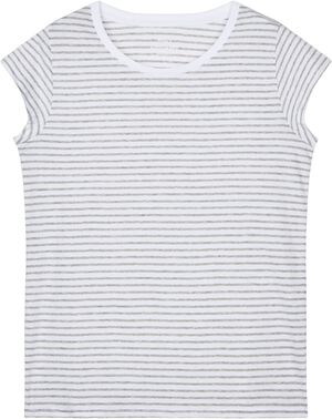 Fine Jersey Stripe Teasy Tee FAV