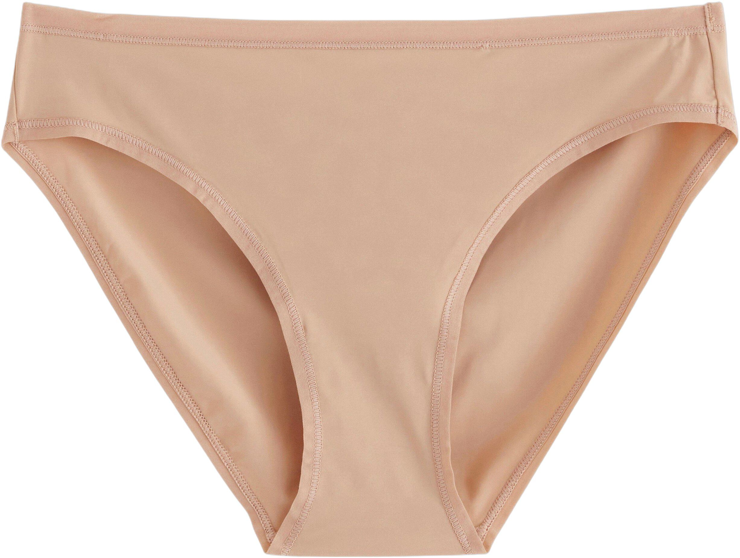 Bikinitrusser med almindelig talje