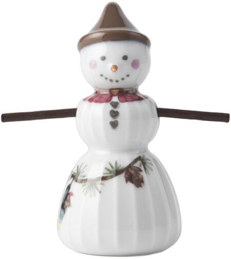 Hammersh&oslash;i Christmas Snepige H8 hvid m. deko