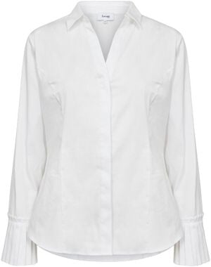 LR-ISLA SOLID 130 Skjorte Hvid