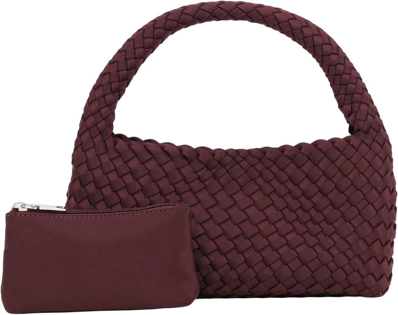 Woven Scuba Mini Bag + Pouch