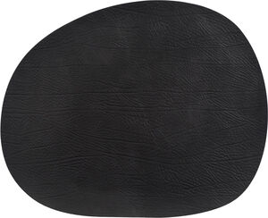 RAW Buffalo - dækkeserviet 95% genbrugslæder black 1 stk 41