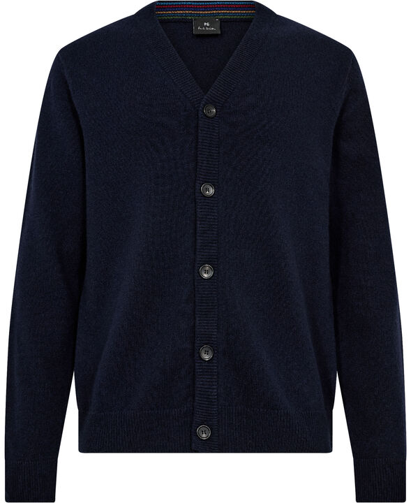 MENS CARDIGAN BUTTON THRU