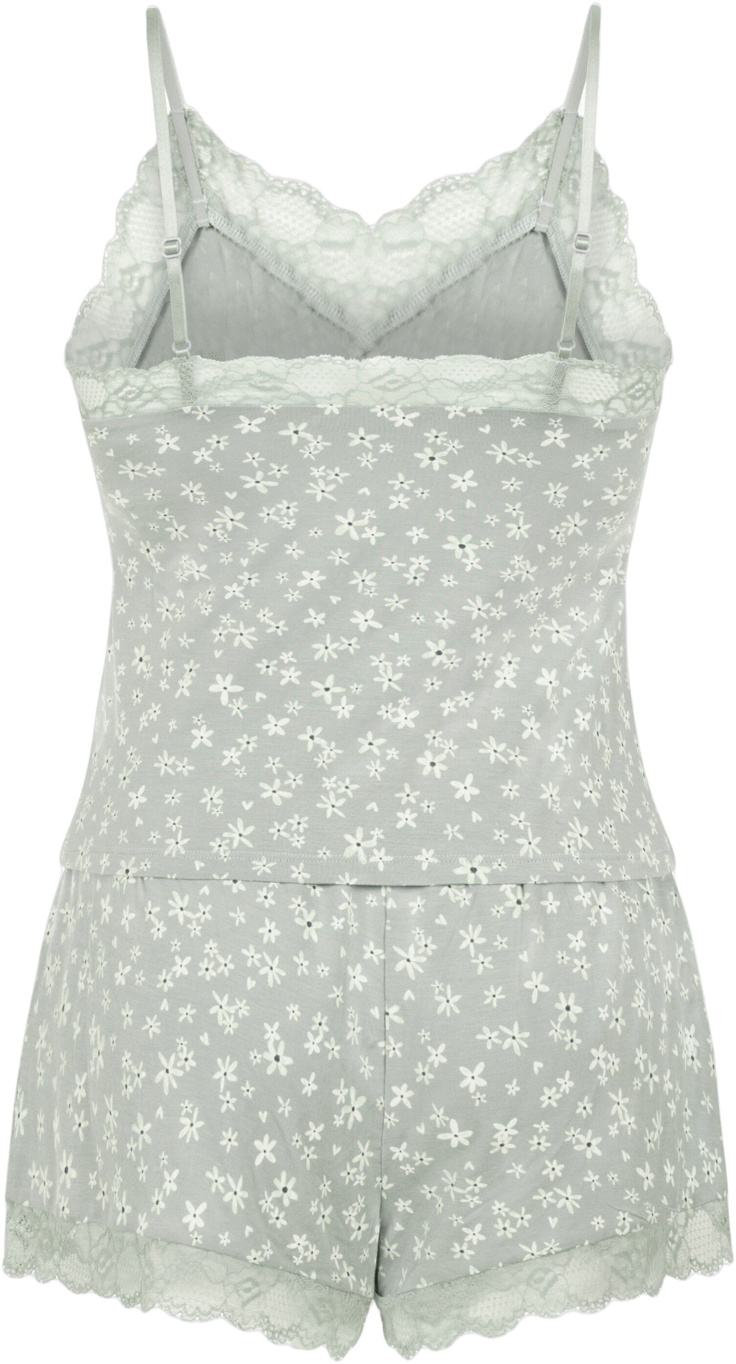 Lace Jersey Pyjama Set