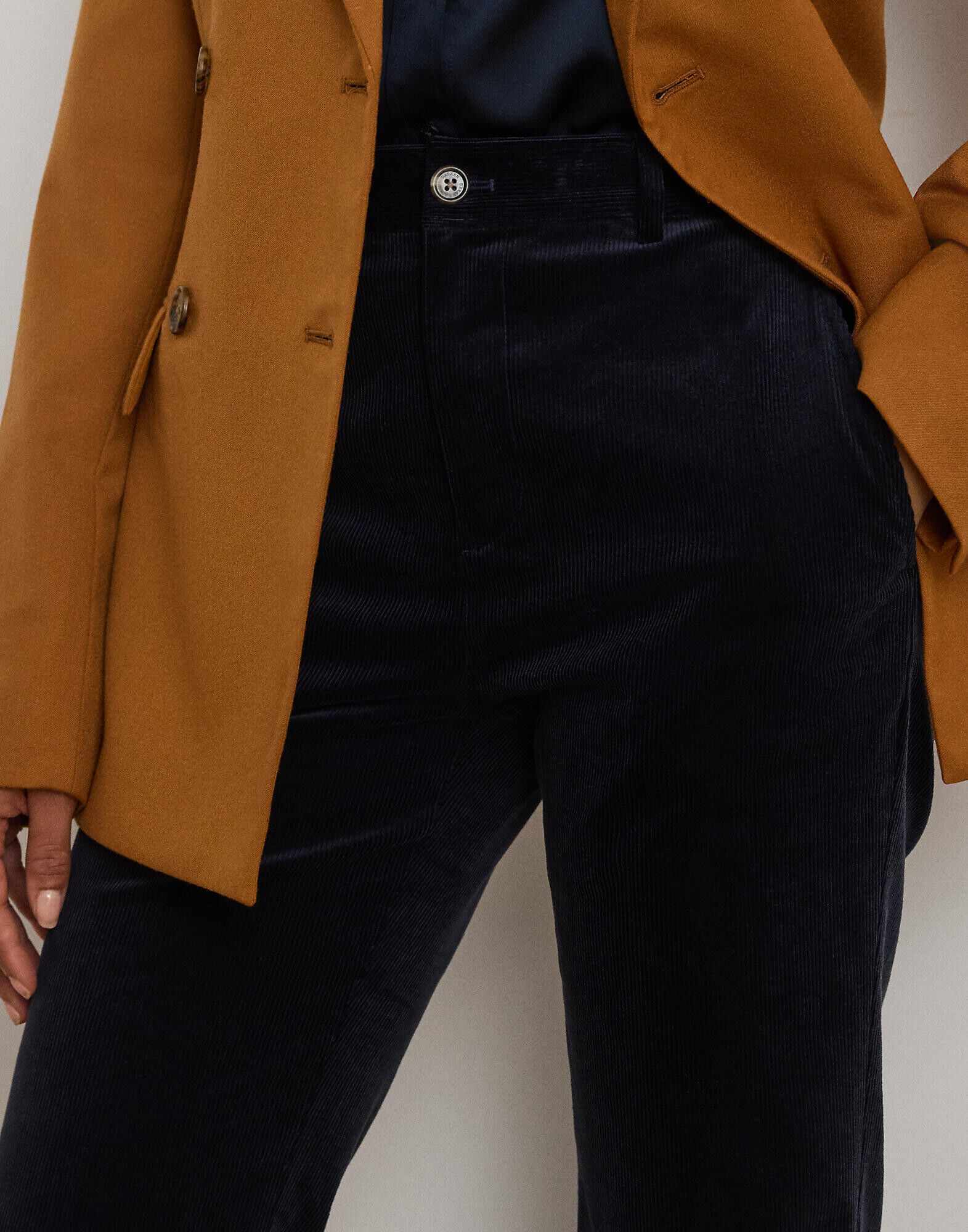 High-Rise Corduroy Flare Pant